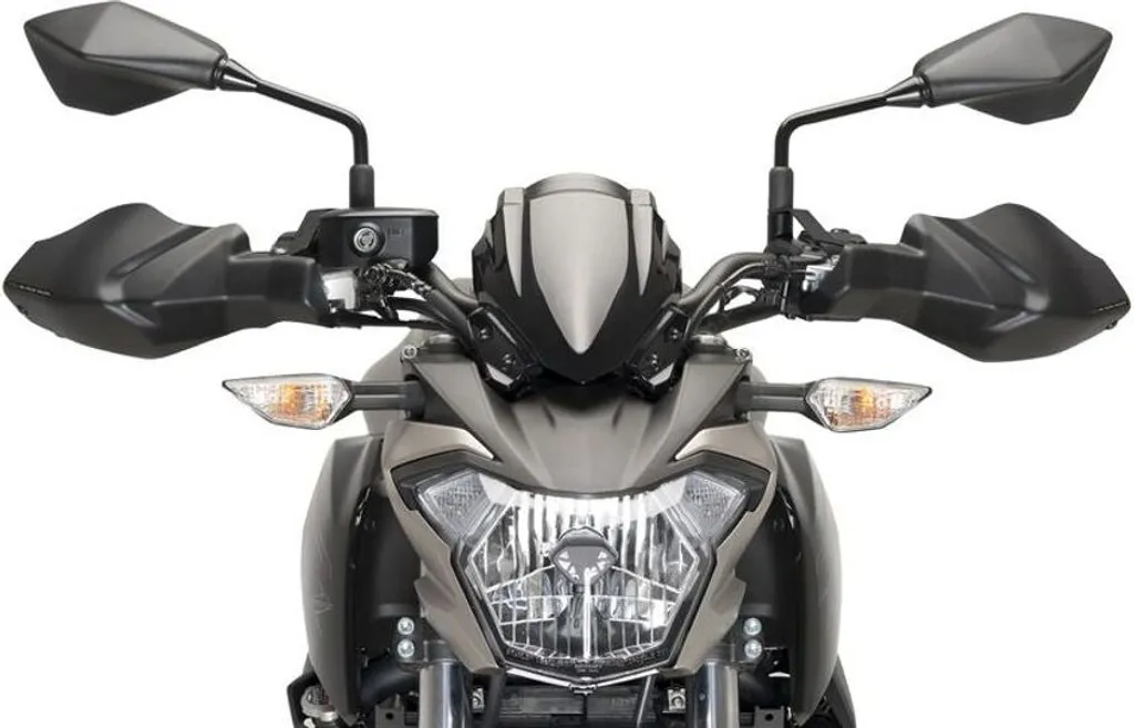 Protège-mains moto PUIG 9398J noir mat pour guidon Kawasaki Z650
