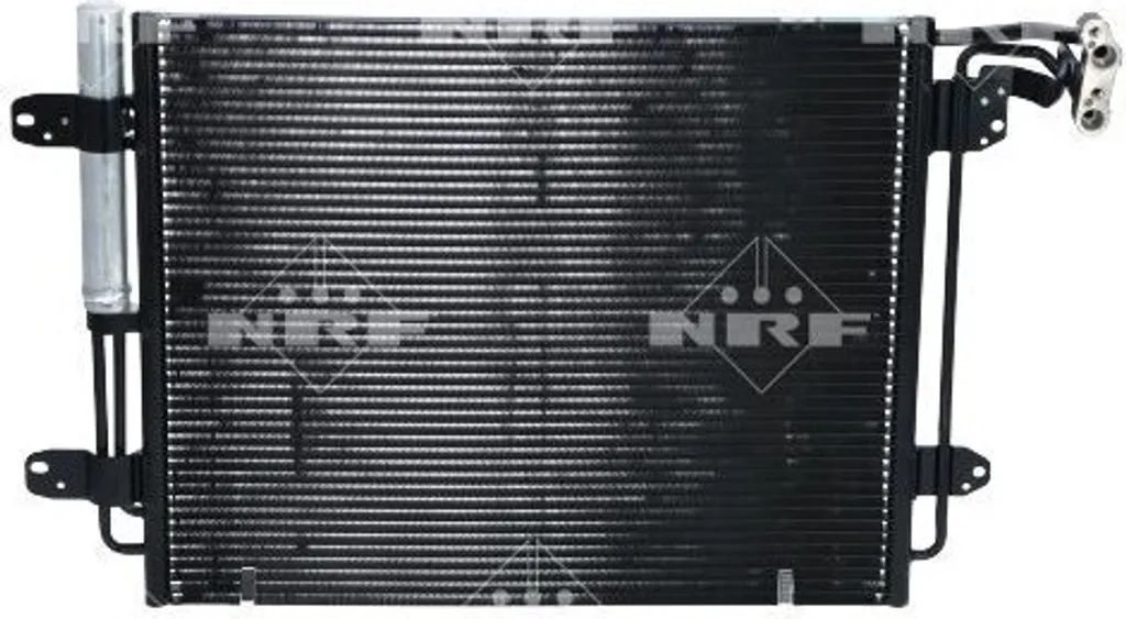 Condenseur clim 5N0820411F haute performance avec sécheur NRF 350412