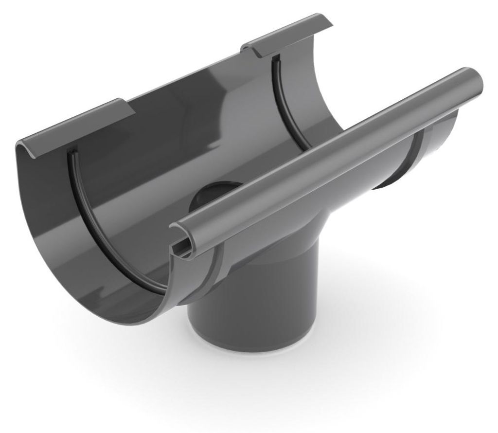 BRYZA Kotlík plastový Ø 100/63 mm, Antracit RAL 7021 Obrázek produktu 