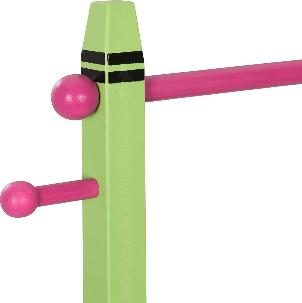 appendiabiti per bambini relaxdays con ripiani - 6
