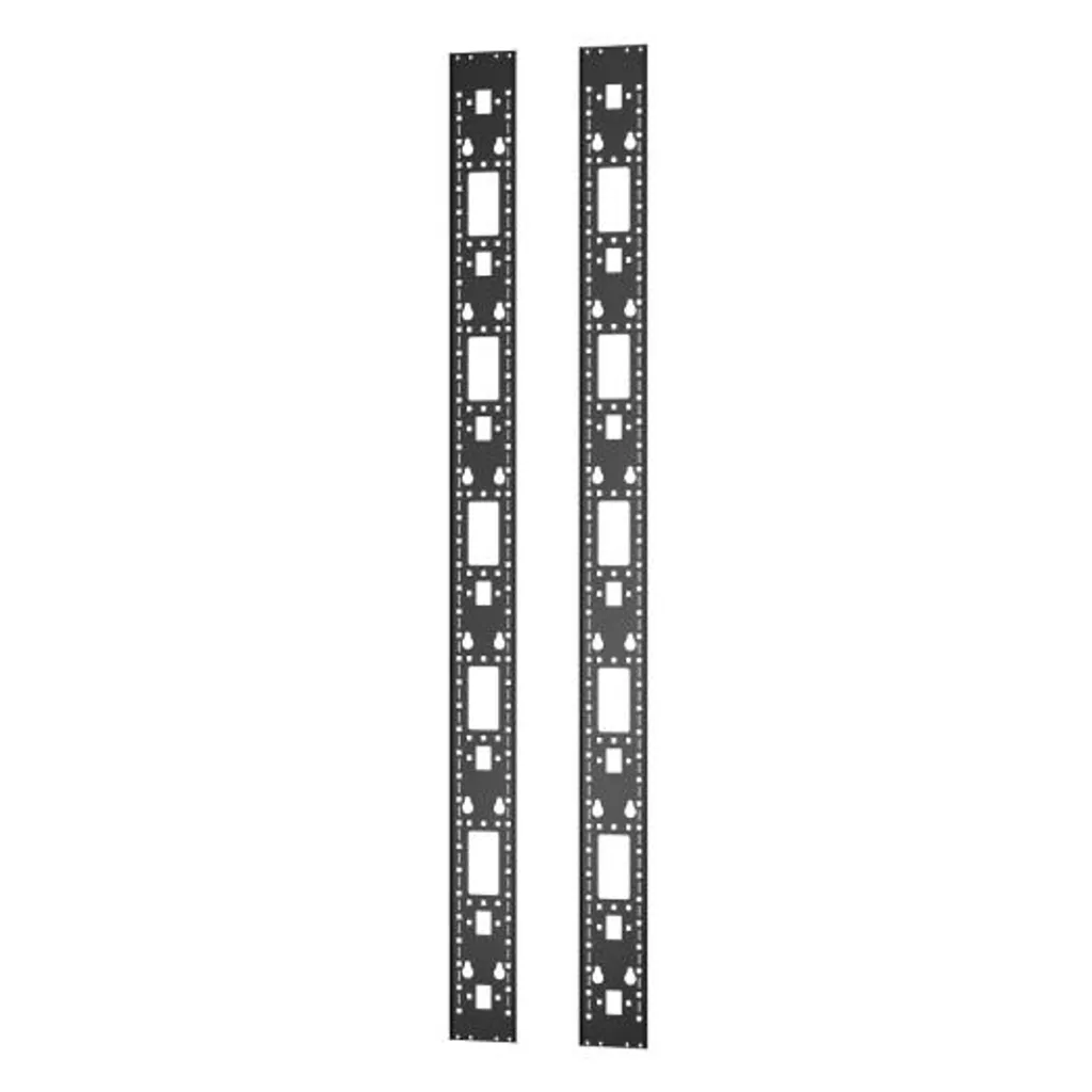 Canal de gestion verticale APC Easy Rack 42U 0U - Accessoire ER7VCH Noir