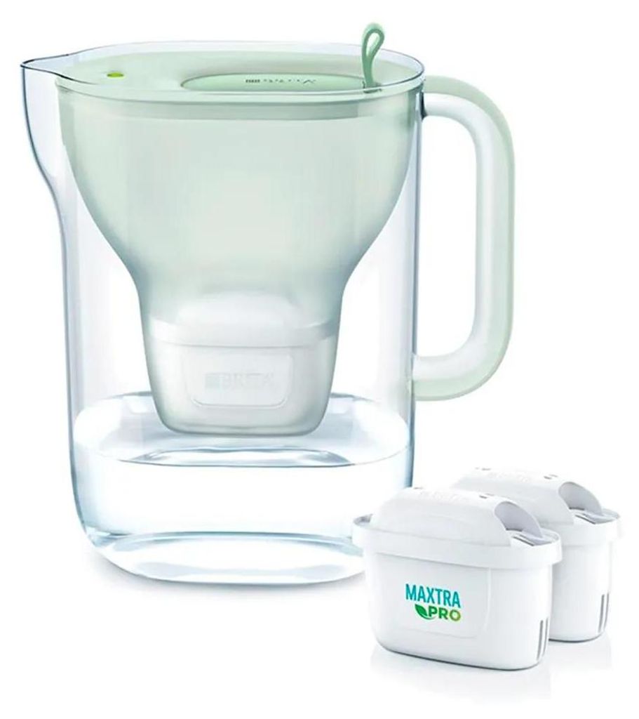Brita Style eco, Pitcher-Wasserfilter, 2,4 l, Grün Produktbild 