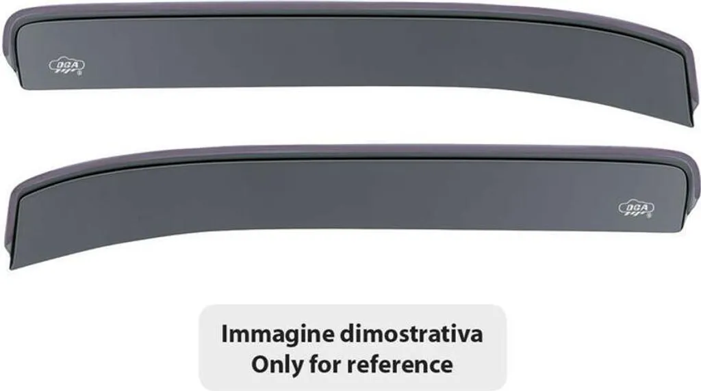 Déflecteurs d'air DGA Interlocking pour Fiat Ducato 1994 à 2006