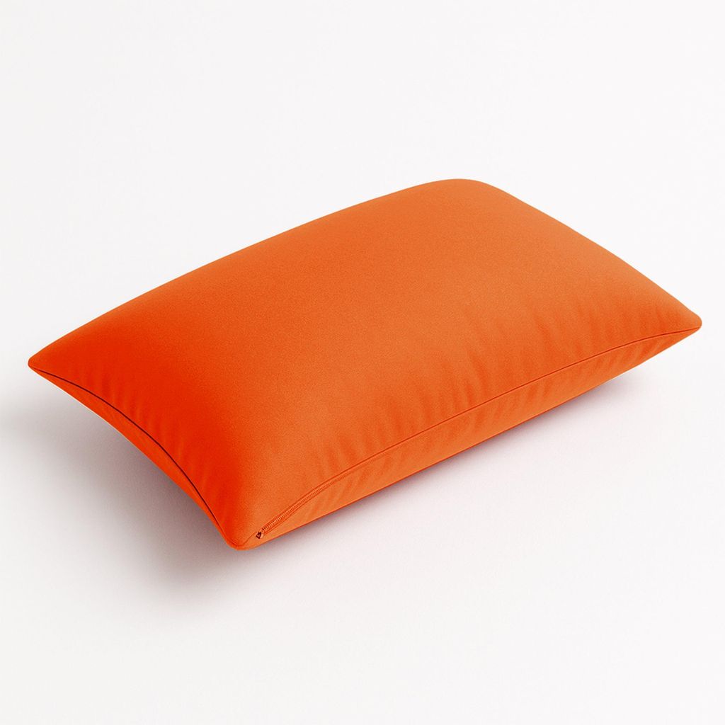 Dekokissen für den Außenbereich, abnehmbar, 2er-Set, 60x35cm - Orange