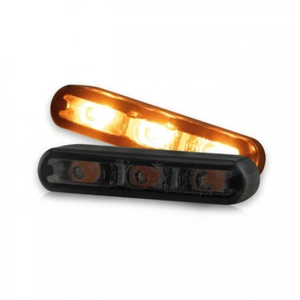 Kit clignotants LED encastrables pour modification moto et carénage