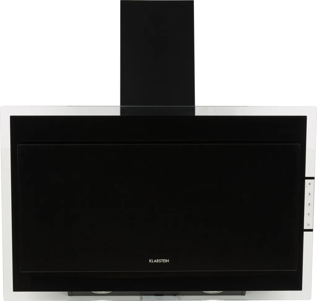Hotte Aspirante Recyclage Silencieuse 90 cm Klarstein Design Noir 65W