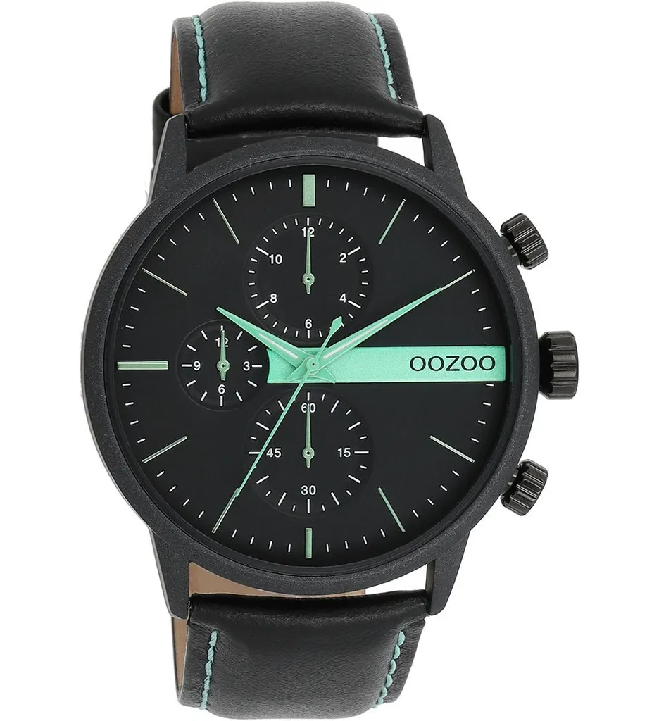 Orologio Oozoo UOC11229 Nero Totale: Accessorio Must-Have per Uomo