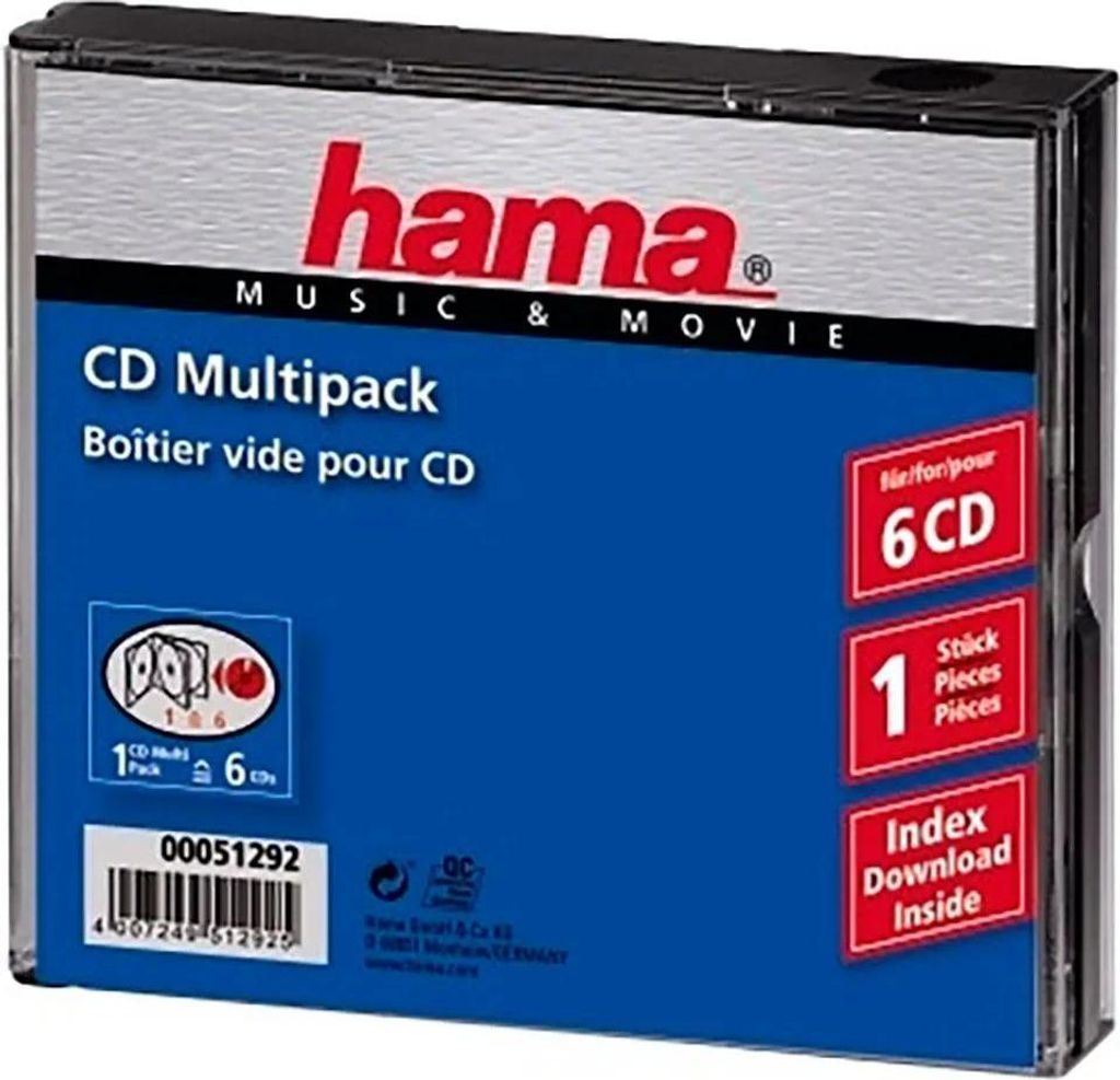 Hama 51292 - Estuche para CD/DVD - Funda para CD - Imagen del producto 