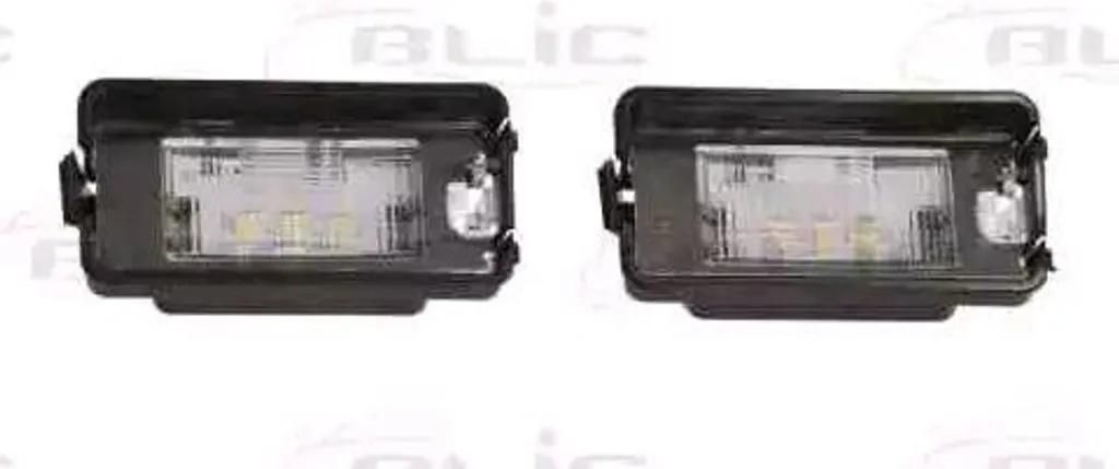 Éclairage de Plaque Haute Résistance 1M6943021 pour Seat Ibiza et Leon