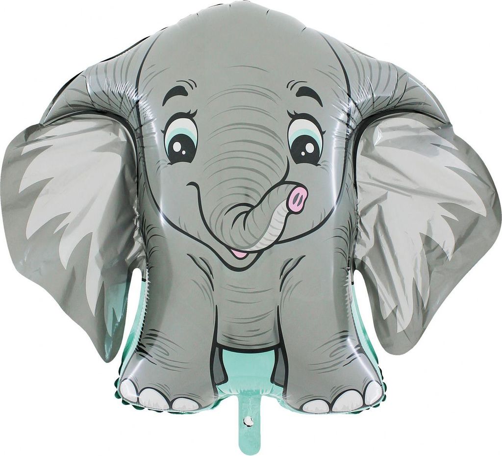 Elefante - Palloncino in foil - 67 cm Immagine del prodotto 