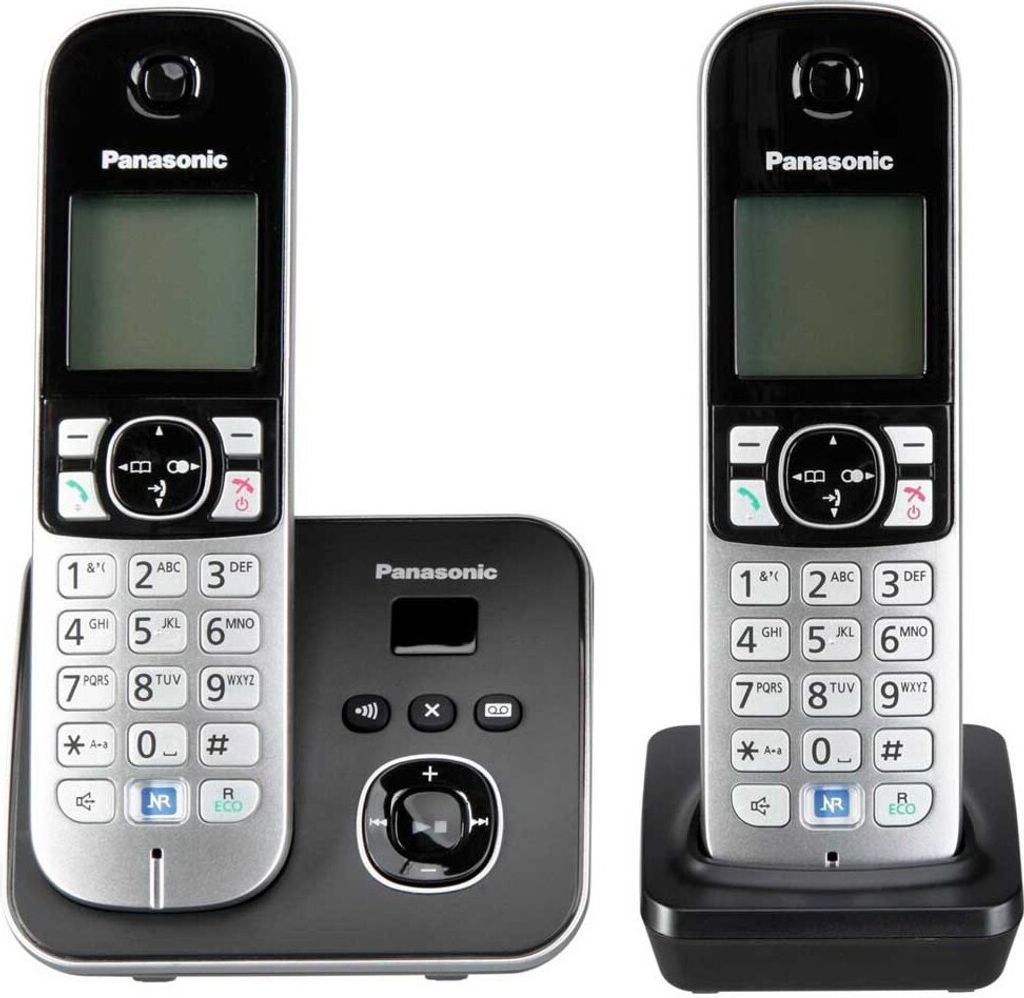 Panasonic KX-TG6822GB Duo Schnurlostelefon mit AB + 2. Produktbild 4