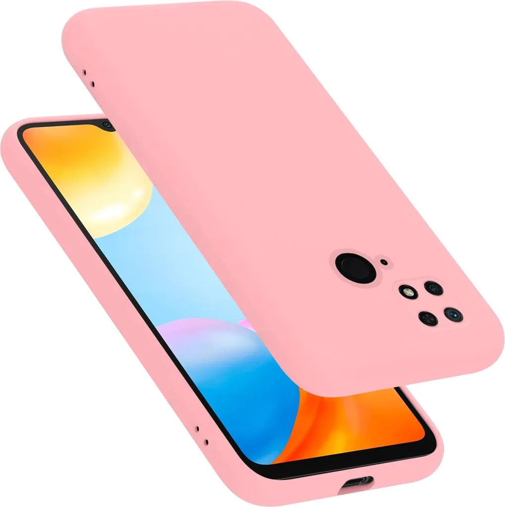 Cover TPU Cadorabo per POCO C40 / Redmi 10C Rosa | Protezione Slim - 1