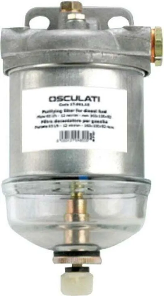 Purificateur diesel Osculati 65 l/h pour sécuriser votre navigation