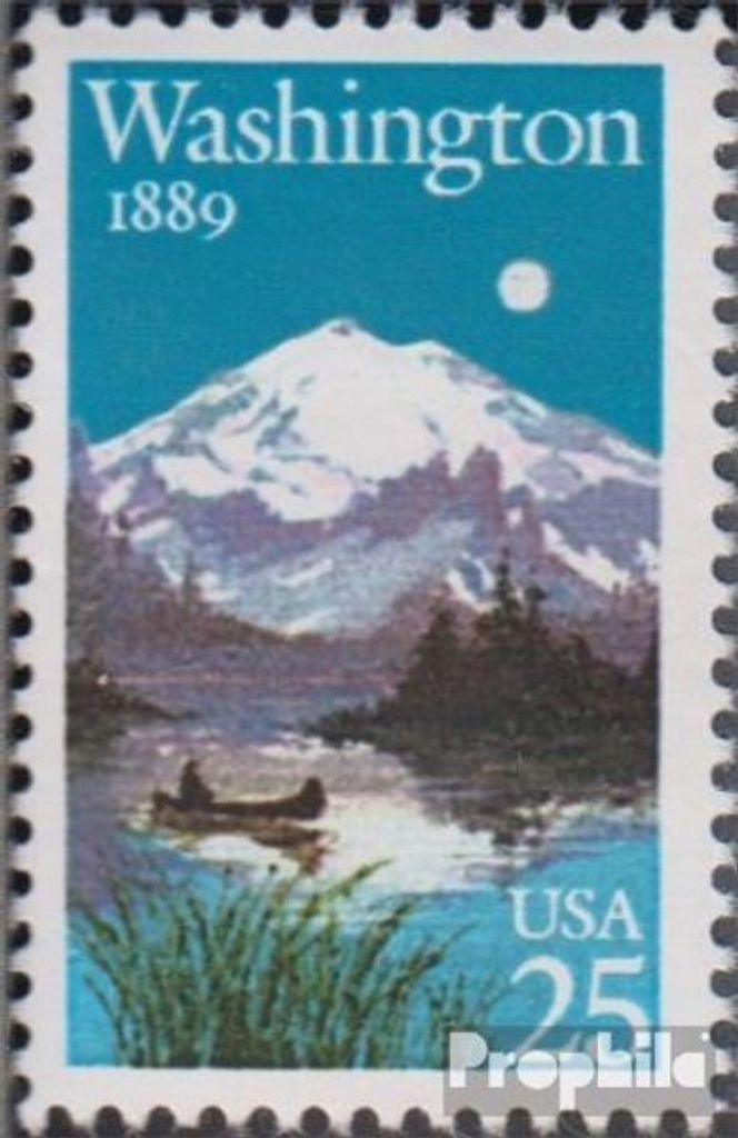 Briefmarken USA 1989 Mi 2030 (kompl.Ausg.) postfrisch 100 Jahre Washington