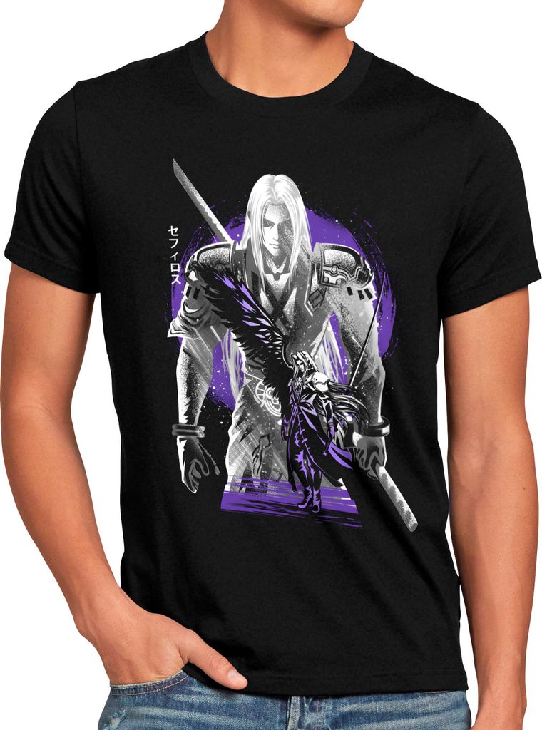 style3 Winged Angel Herren T-Shirt anime cloud chocobo sephiroth