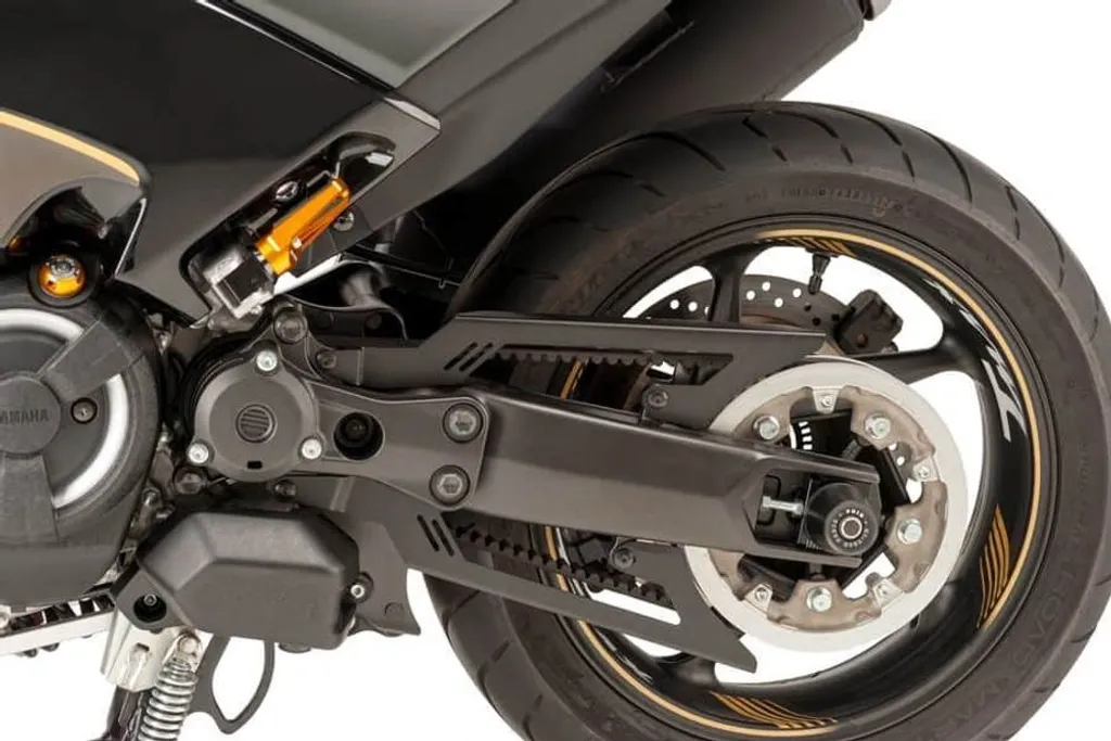 Carter de protection de chaîne noir PUIG 9455N Yamaha T-Max 530 ABS