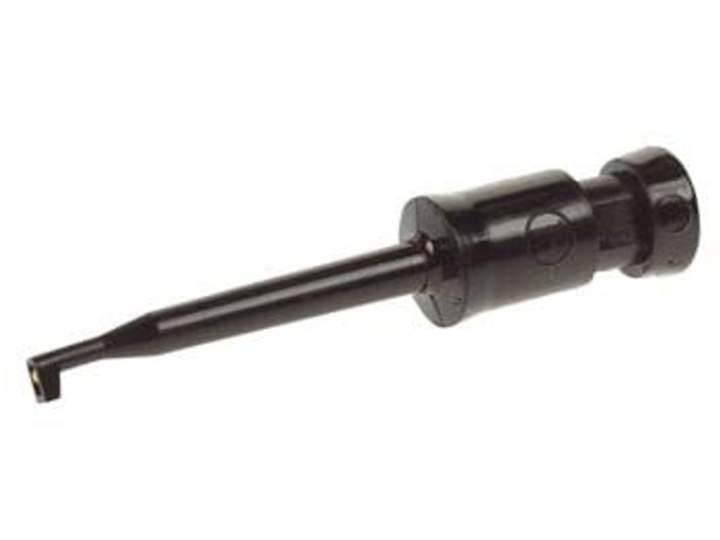 Hirschmann IC-PRÜFSPITZE, MINIATUR-AUSFÜHRUNG, MIT LÖTANSCHLUSS (KLEPS2) - SCHWARZ