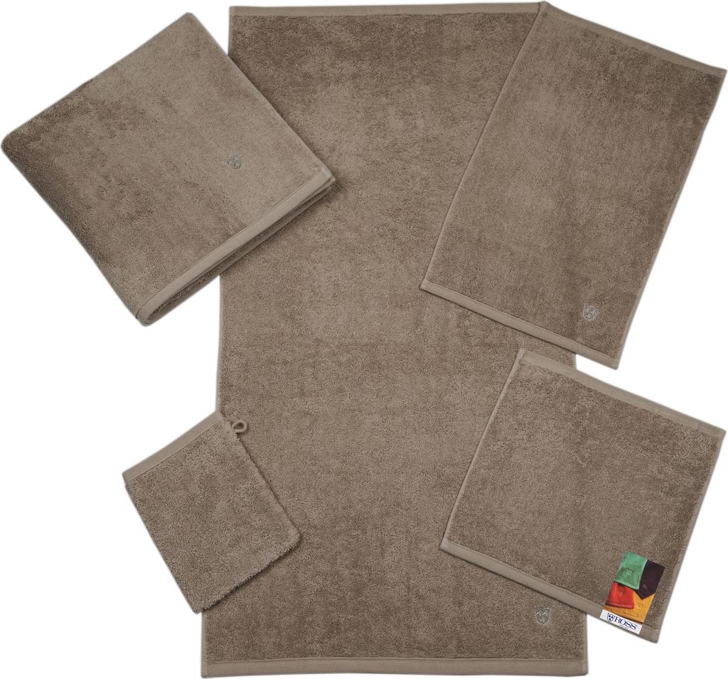 Ross Walk Frottiere Programm Vita 4004-52-Cappuccino 100% Baumwolle , Größe:Handtuch 50 x 100 cm