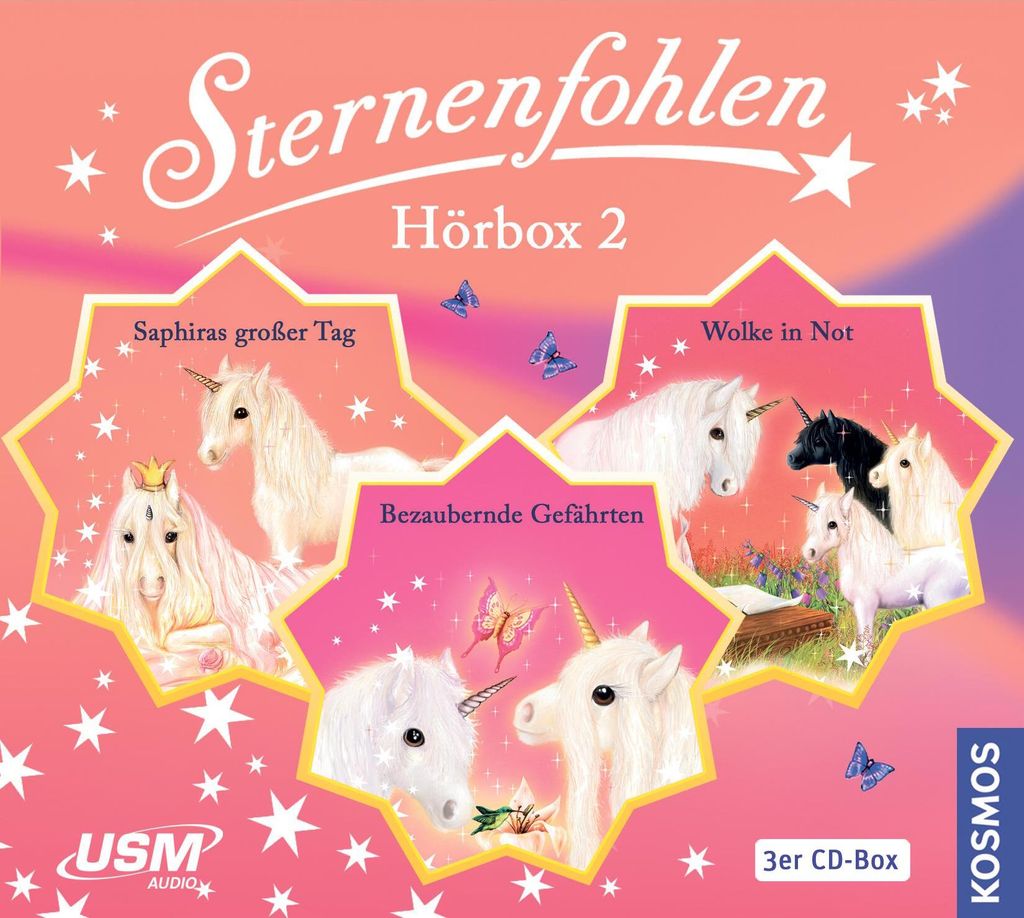 Die große Sternenfohlen Hörbox Folgen 4-6 (3 Audio CDs)