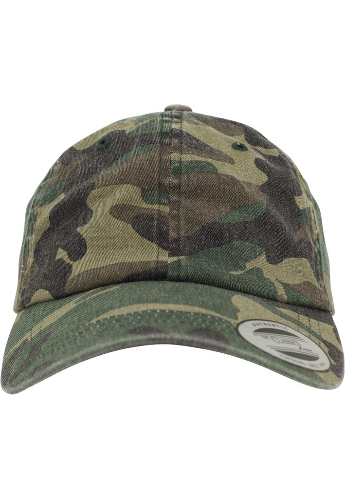 Niskoprofilowa czapka FLEXFIT Camo Washed Cap Zdjęcie produktu 