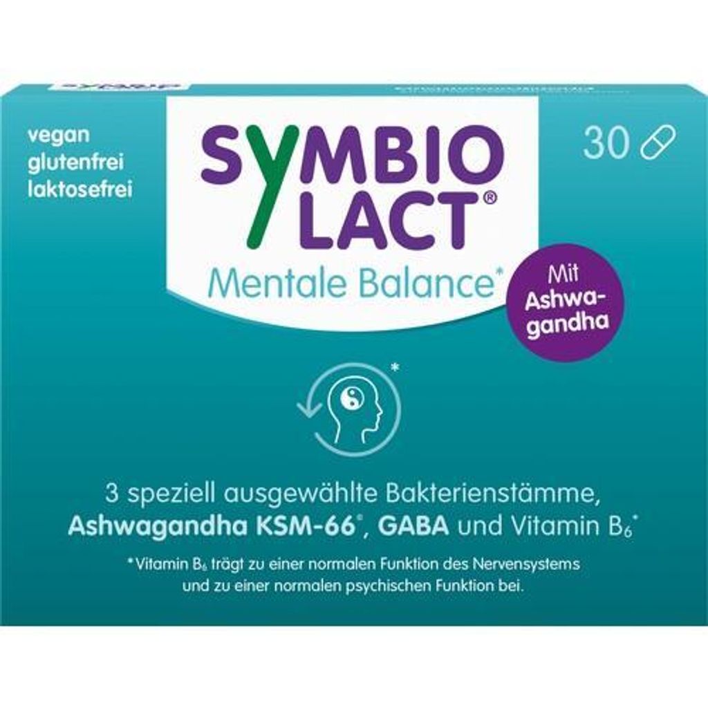 Symbiolact Mentale Balance capsules, 30 stuks Productafbeelding 