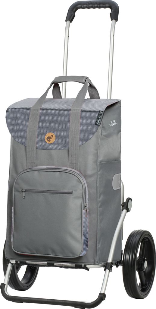 ANDERSEN Einkaufstrolley - Royal Shopper Wismar silbergrau Produktbild 