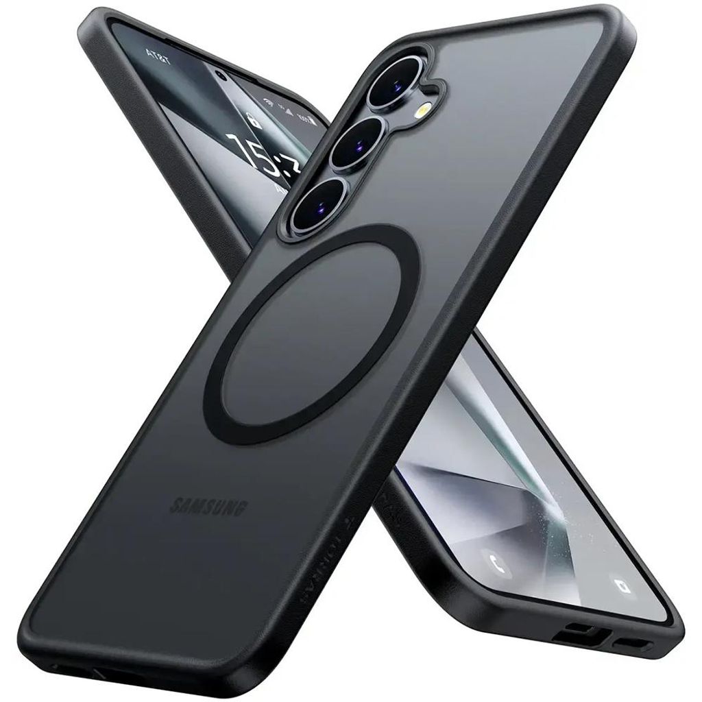 TORRAS Hülle für Samsung Galaxy S25 Smartphone - Schwarz Produktbild 