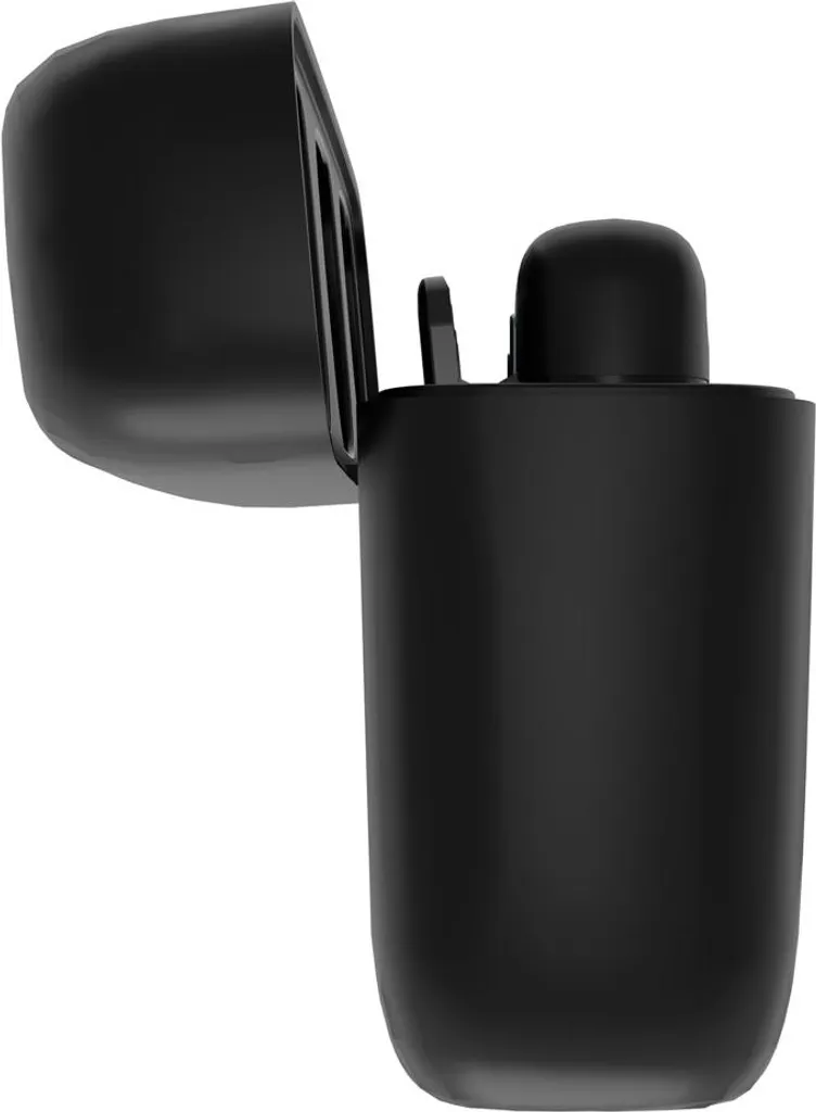 Microphone Lavalier Natec Hopper Noir - Micro Cravate Haute Qualité - 4