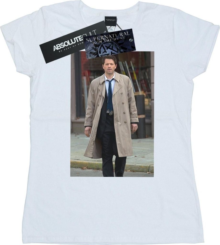 Supernatural - T-Shirt für Damen BI40674 (XXL) (Grau) Produktbild 