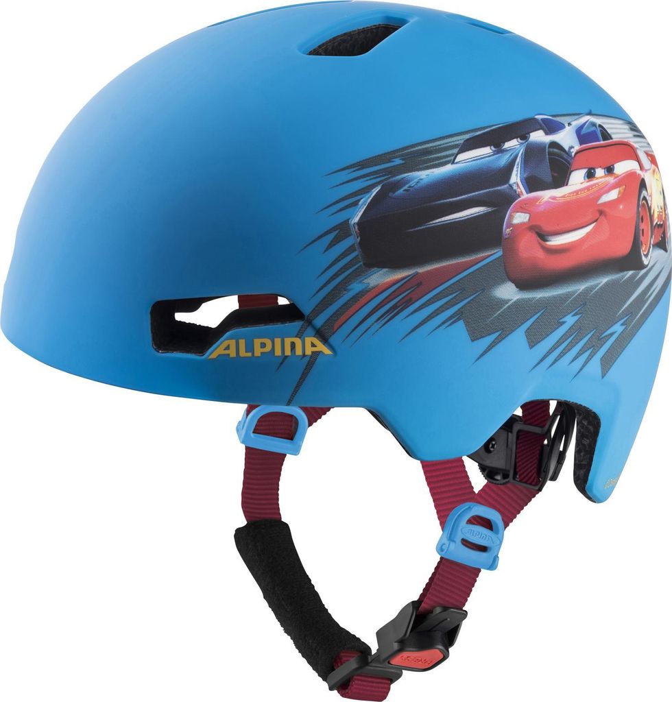 Alpina Hackney Disney Cars Helm 47-51cm