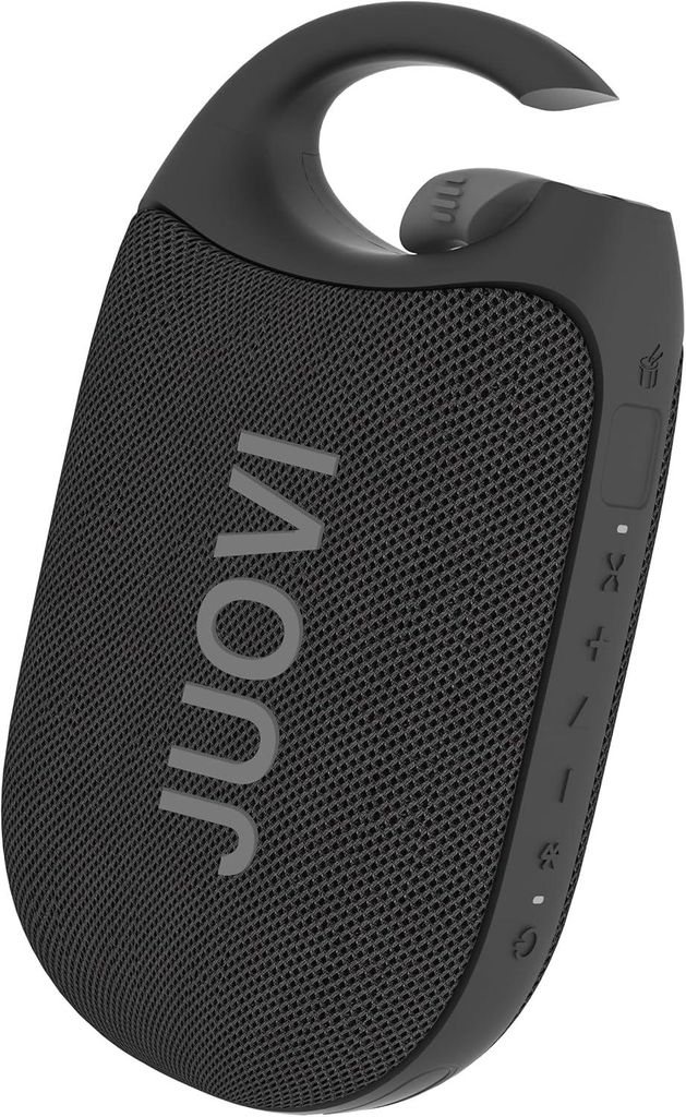 Clip ,IP68 Wasserdicht Staubdicht HD-Sound Integrierter Karabiner, Mini Tragbarer Bluetooth Lautsprecher für zu Hause im Freien und auf Reisen J6301