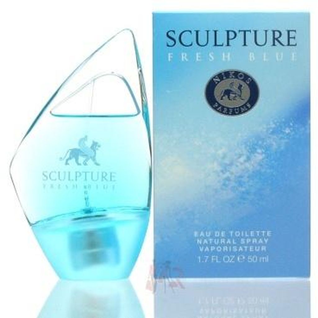 Nikos Sculpture, toaletní voda, Fresh Blue, 50 ml Obrázek produktu 