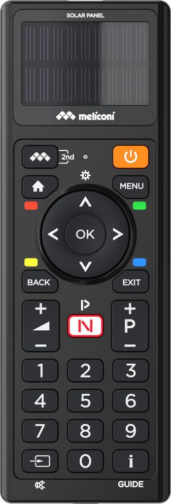 Meliconi Telec Solar Universal-tv-fernbedienung One Size