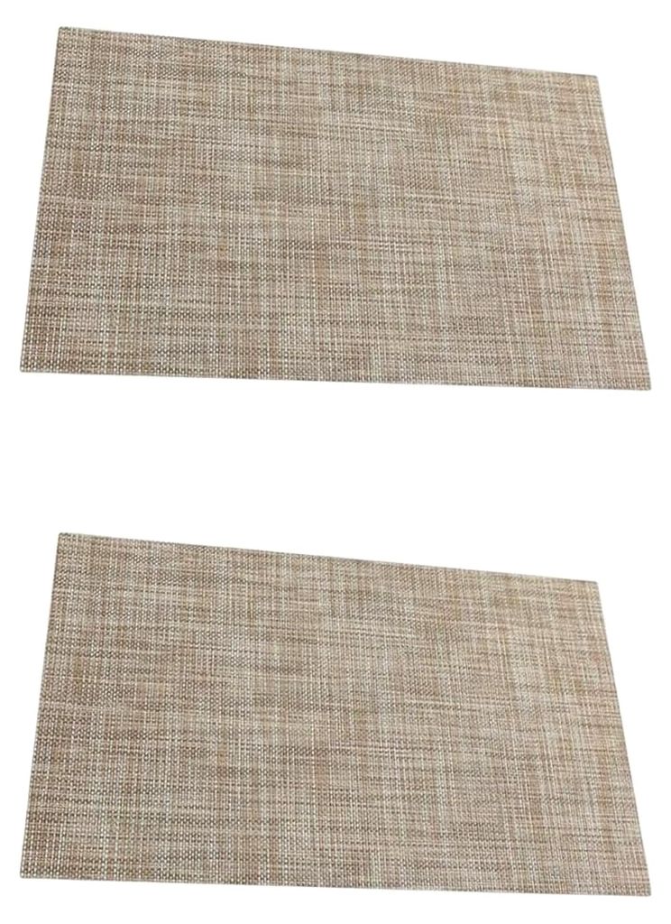 Tischsets im schlichten Design, waschbar, wärmeisolierend, Besteck- und Getränkeuntersetzer, rutschfest, für die Heimdekoration und Küche