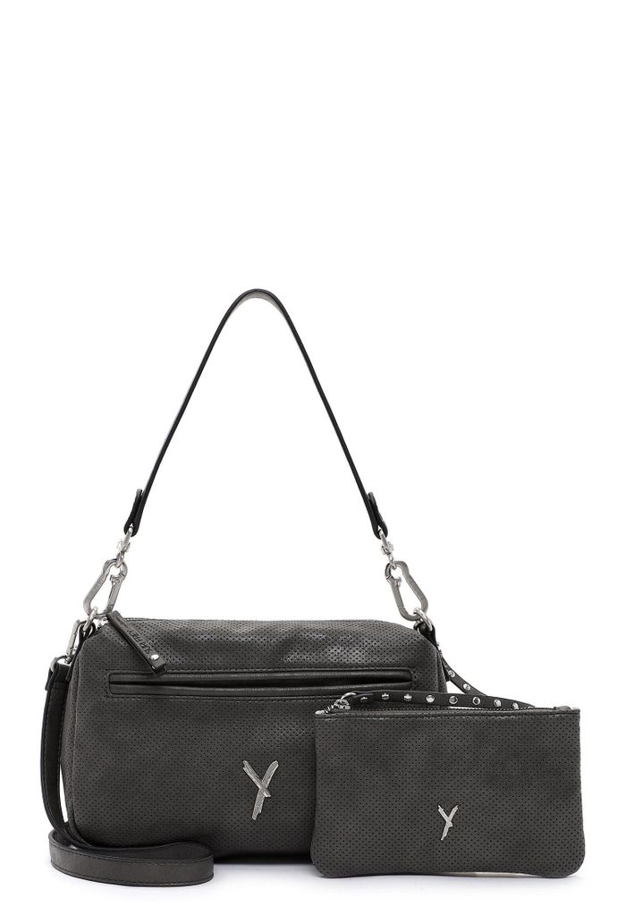 Suri Frey FANFUSUZI Crossbody Bag Damen Echtleder Breiter Gurt UmhÀngetasche Damen-umhè£Ã‚€ngetaschen Tasche aus weichem Leder,Schwarz...