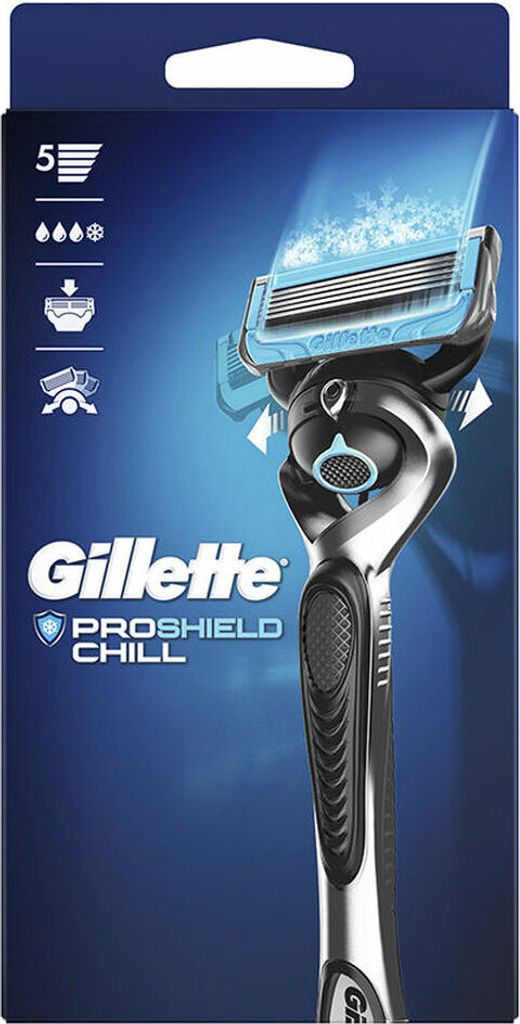 Gillette Fusion Proshield Chill Máquina 1 Recambio