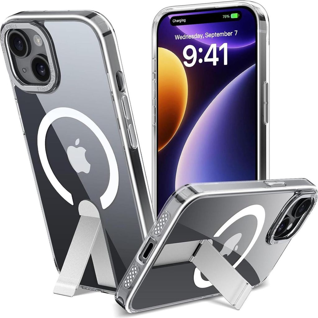 Puzdro so stojanom pre iPhone 15 ochranné puzdro Puzdro so Obrázok produktu 