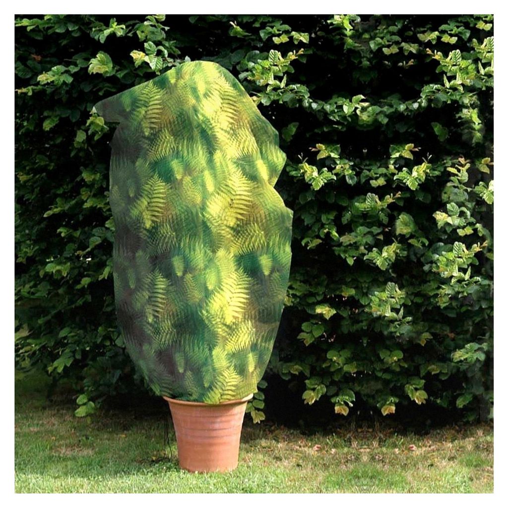 Haxnicks 2 große Easy Fleecejacken | Gartenvlies Taschen für Winterpflanzen Frost- und Windschutz | Bäume, Sträucher, Farne, Banane Pflanzensch...
