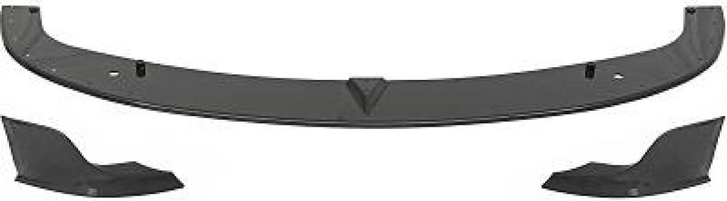 DIEDERICHS Spoilerlippe 1224069 Vorne für BMW 5 Limousine (E60)