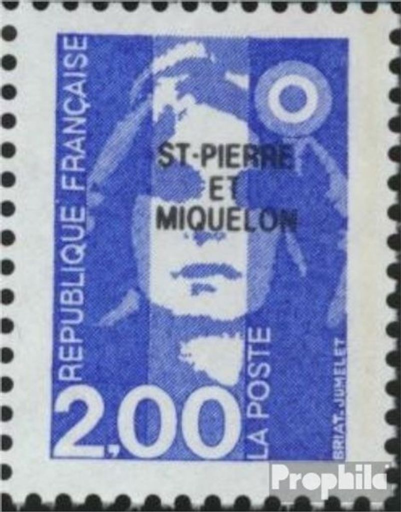 Briefmarken St. Pierre und Miquelon 1994 Mi 683 (kompl.Ausg.) postfrisch Marianne