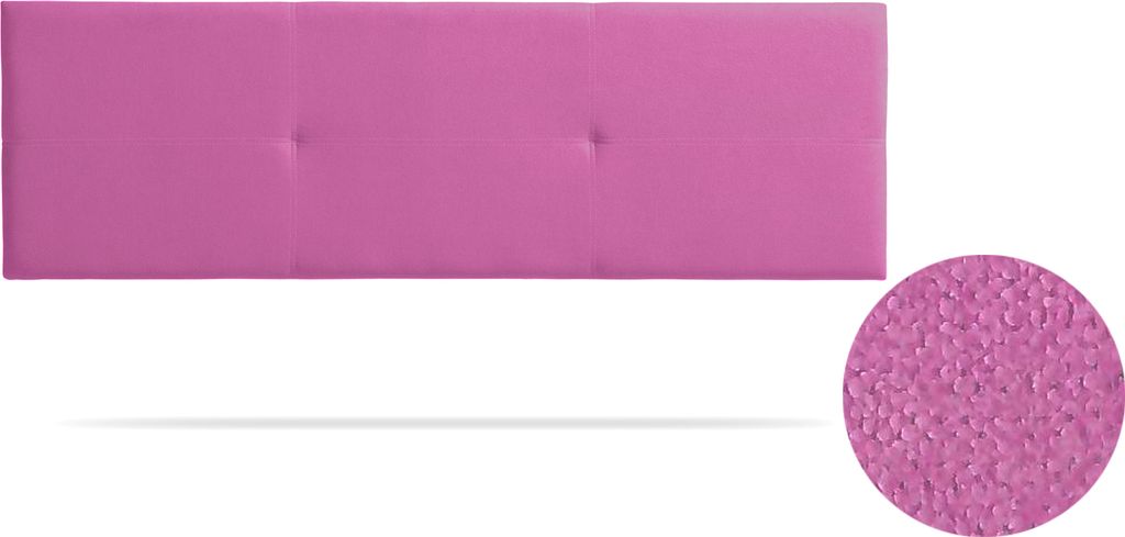 Gepolstertes Kopfteil ALMA Aqualine 115x50x5 cm