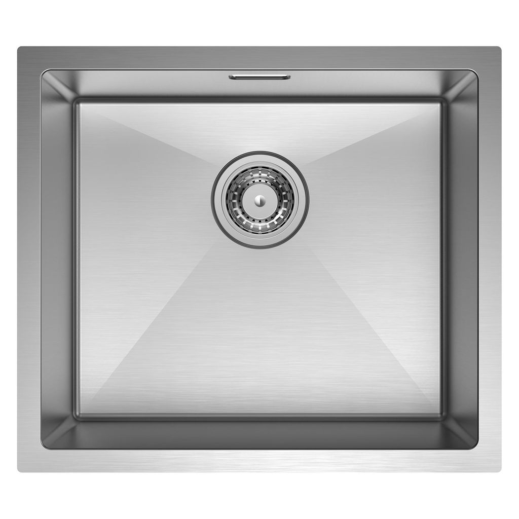 CECIPA Gebürstete Küchenspüle 50*44CM handgefertigte Spüle Produktbild 
