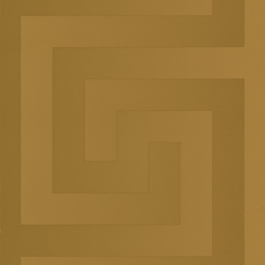 Profhome 935232-GU Exklusive Luxus Tapete Ornament glänzend gold 7,035 m2