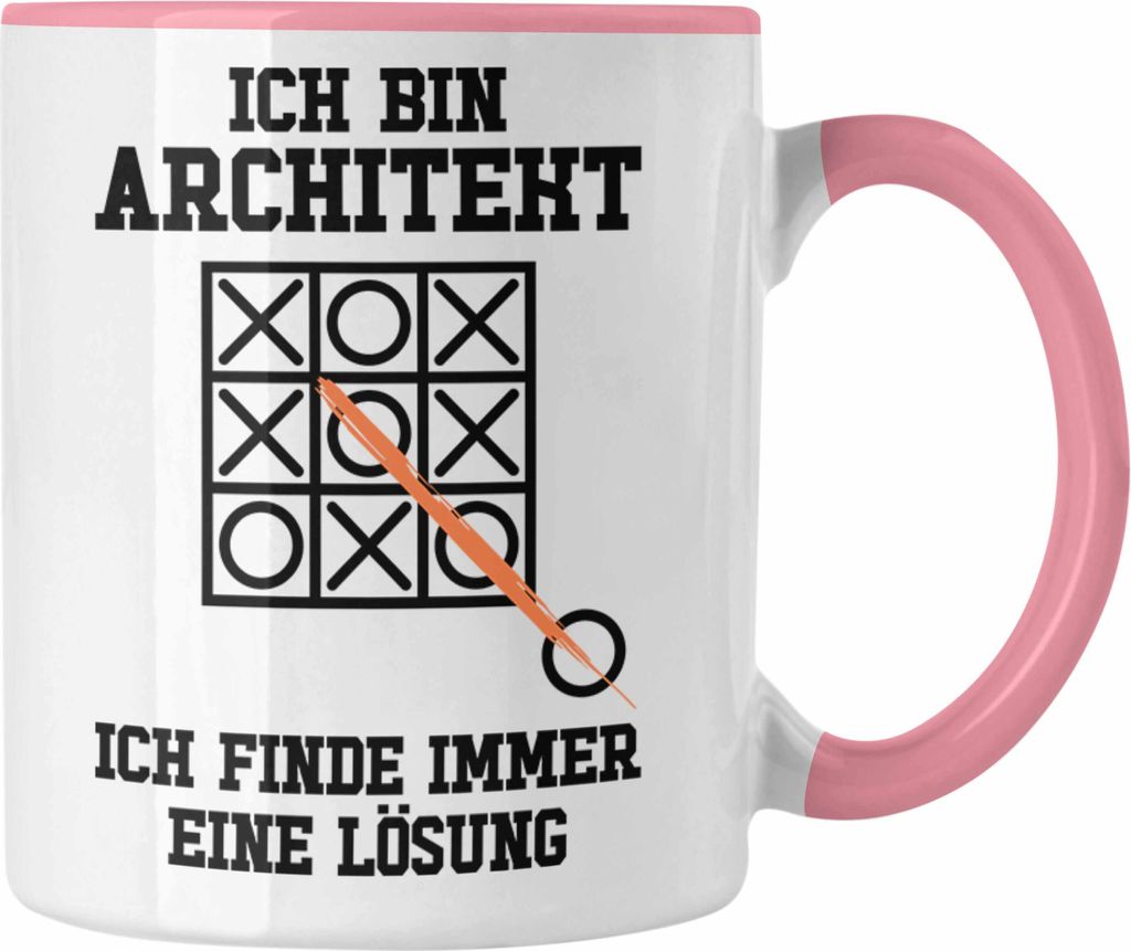 Trendation - Architekt Geschenk Tasse Lustig Kaffeetasse Produktbild 