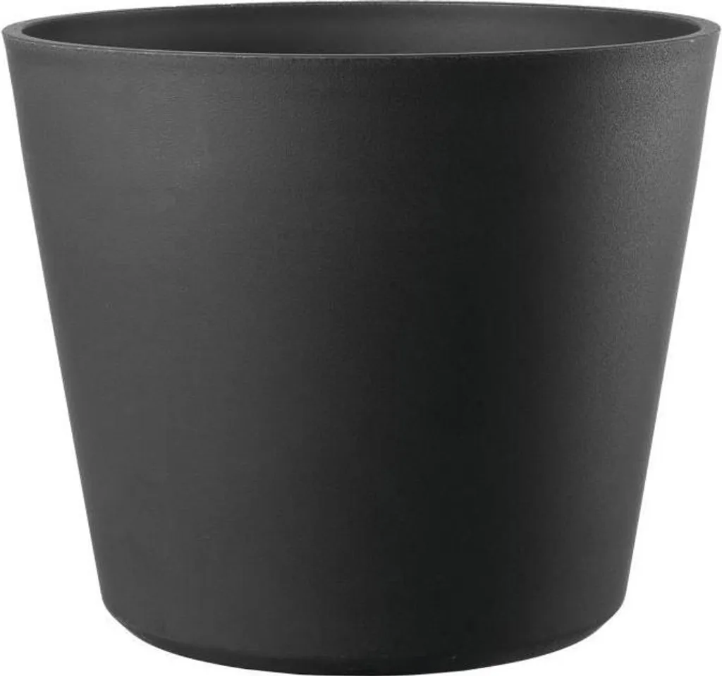 Aménager votre terrasse avec le pot Deroma Origine 49 L gris anthracite