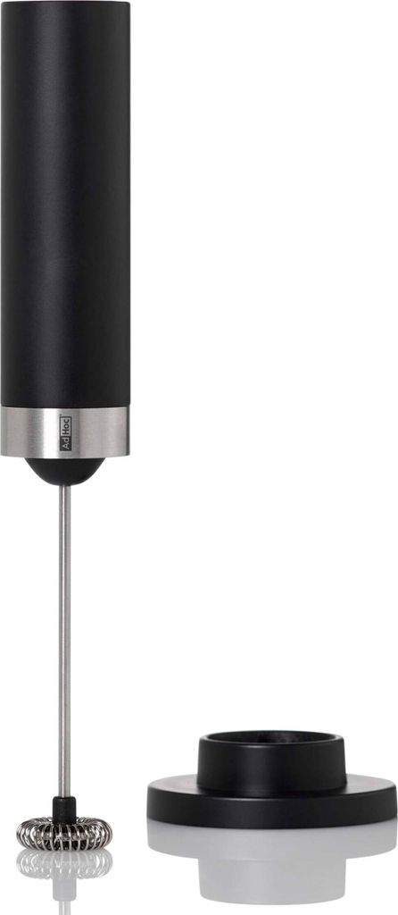 AdHoc MS14 leistungsstarker elektrischer Milchschäumer oder Saucenschäumer Rapid, Kunststoff | Edelstahl