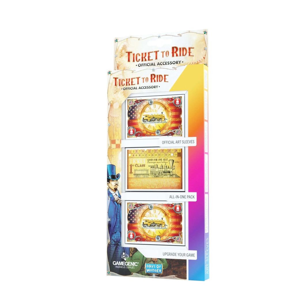 Ticket to Ride Art Sleeves