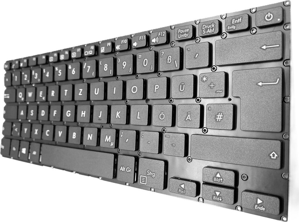 DEUTSCHE-Tastatur Keyboard kompatibel für Asus VivoBook 14 X411UA-EB920T