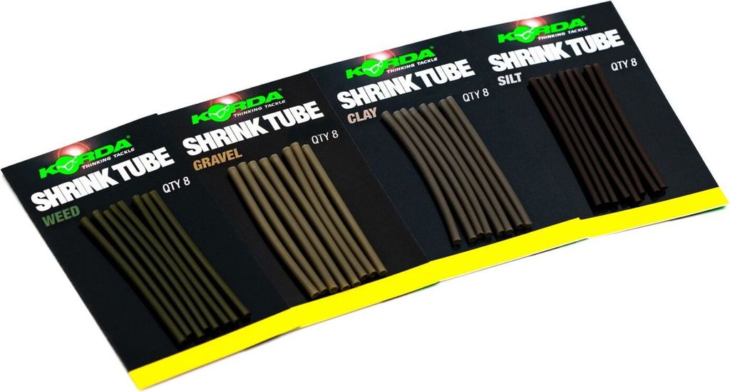 Korda Shrink Tube - 8 Schrumpfschlauch, Durchmesser:1.2mm, Farbe:Weedy Green