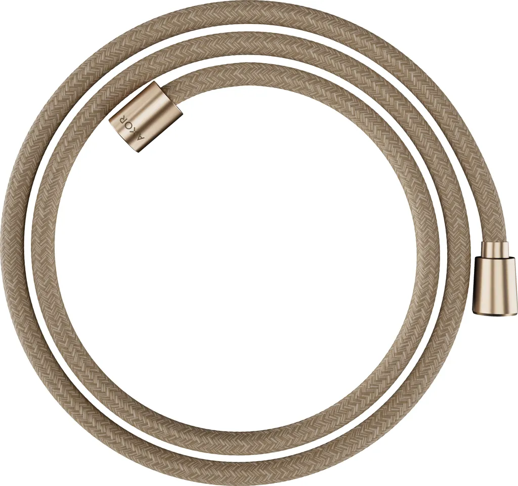 hansgrohe AXOR ShowerSolutions flexible de douche textile, 1600mm, écrou conique et cylindrique, 28259140, 28259140